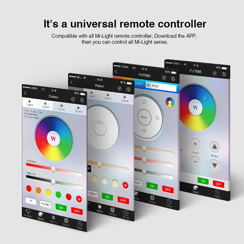 Светодиодный смарт-контроллер Mi светильник WiFi iBox 2 4G беспроводной контроллер rgb