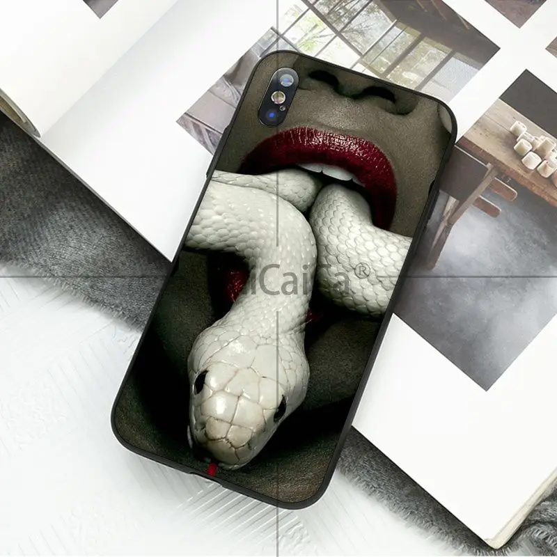 Ruicaica TV American Horror Story черный мягкий силиконовый чехол для телефона Apple iPhone 8 7 6 6S Plus X XS