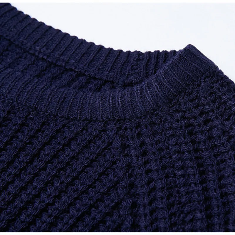 

Nice New Women Stitching Color Long-sleeved Knit Sweater Fashion Round Neck Thick Slim Sweaters Female Autumn Winter S-L