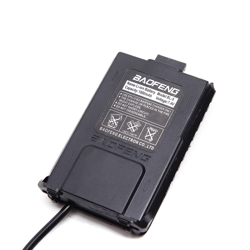 2 шт. Baofeng UV-5R батарея Eliminator Автомобильное зарядное устройство UV 5R портативное радио для baofeng UV-5RA 5RE