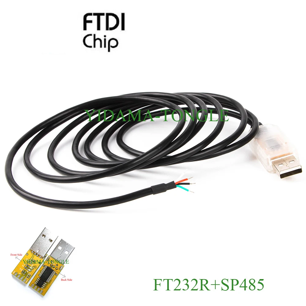 FTDI чип usb к RS485 кабель с TX/RX светодиодами 6ft проводу конец адаптера USB WE совместимый