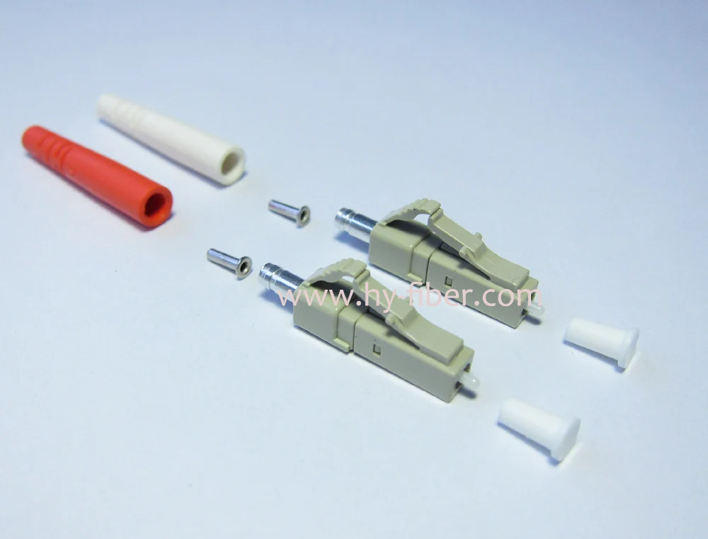 200 шт. LC волоконно оптический соединитель наборы мм/шт корпус цвет бежевый