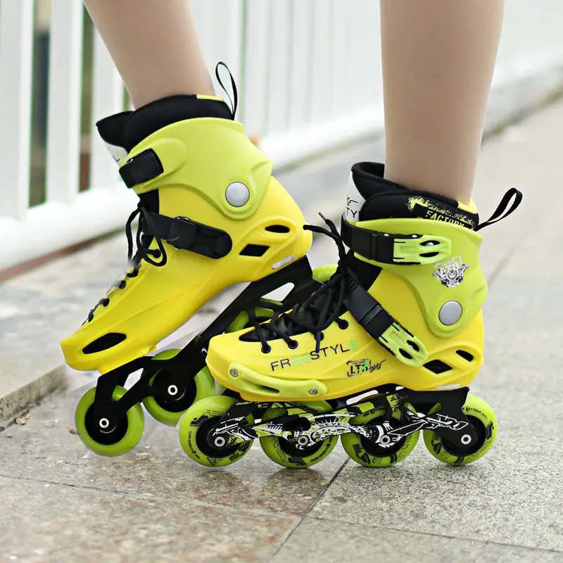 Бесплатная доставка роликовые коньки FS M1 PU колесо ABEC 7 подшипник|wheels skate inline|wheels