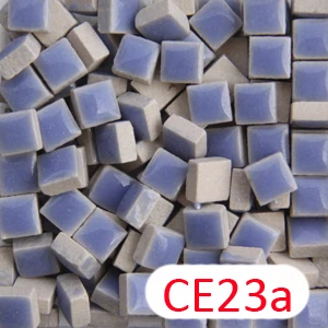 200 г/205 шт 10X10 мм квадратные керамические небесно-голубые мозаики 1X1 см мозаичная