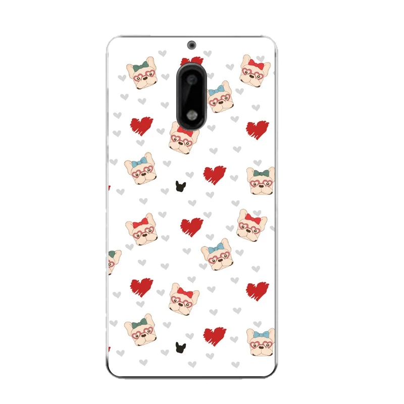Qmswei Мягкий ТПУ чехол для телефона nokia3 nokia5 nokia6 nokia8 N540 N535 ясный с принтом кролики