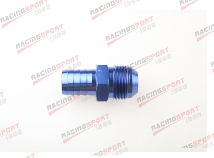 

-8AN8 AN8 to 1/2"mm Barb AD52020blue Straight Fitting Fuel Line
