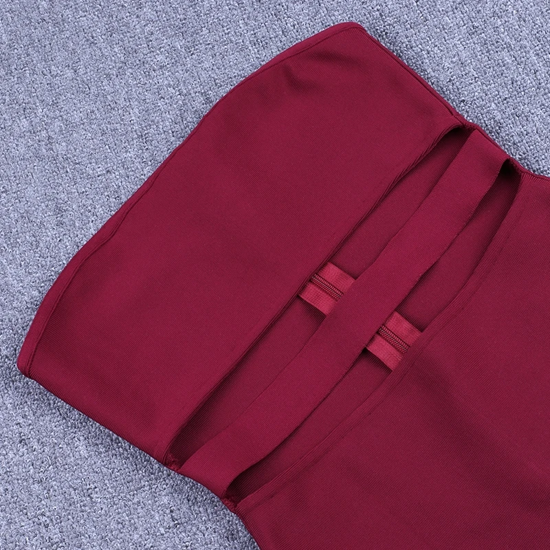 Женское Бандажное платье с принтом оленя Клубное облегающее без бретелек