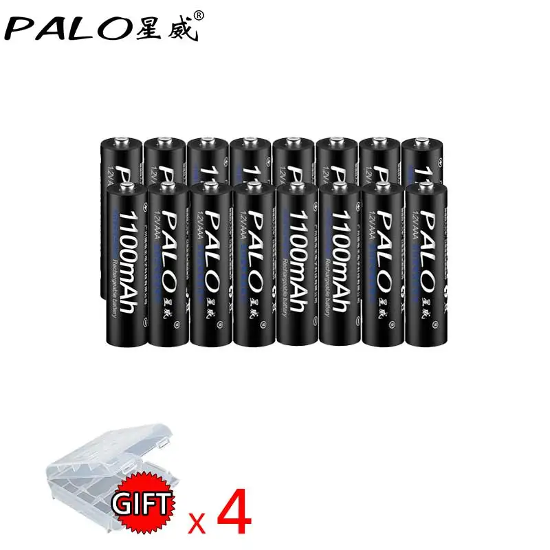 PALO Горячая 9v батарея 300 Высокая емкость 6 шт 9V батареи 6LR61 6F22 006p Nimh 300mah 9V аккумуляторная батарея для игрушечного пульта дистанционного управления