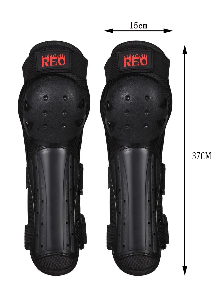 Мотоциклетная куртка с защитой всего тела, защитная сумка для ног и защитные коленные накладки для мотокросса.