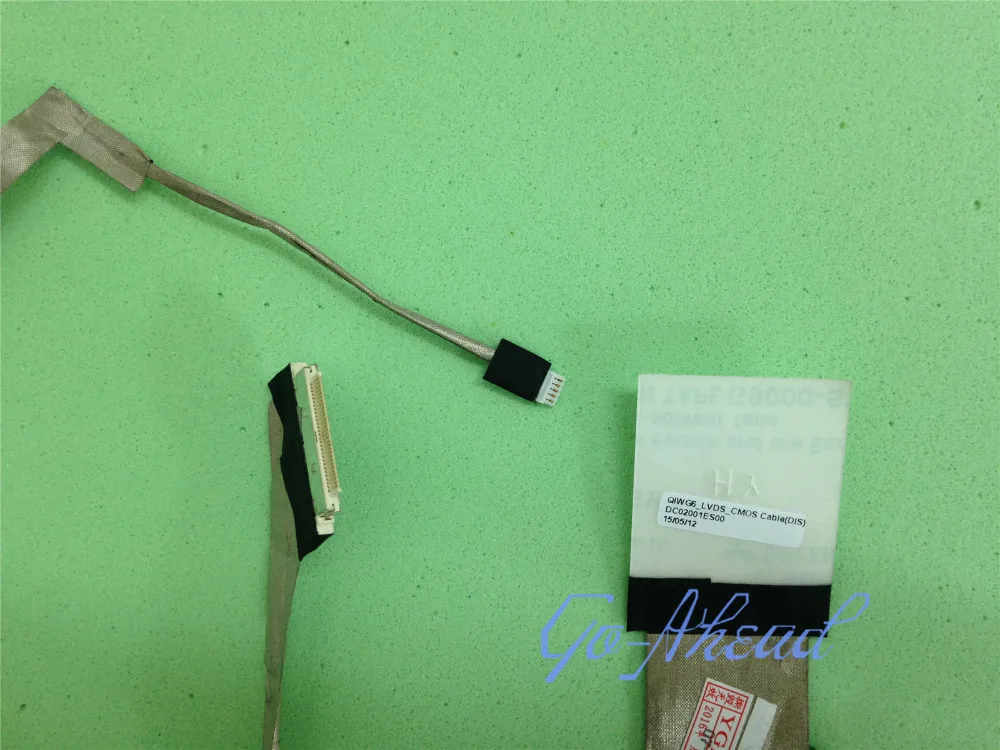 Новый ЖК кабель для ноутбука LENOVO G580 G585 G580A G480 G485 QIWG5/6 DC02001ES10 DC02001ES00 гибкий передачи