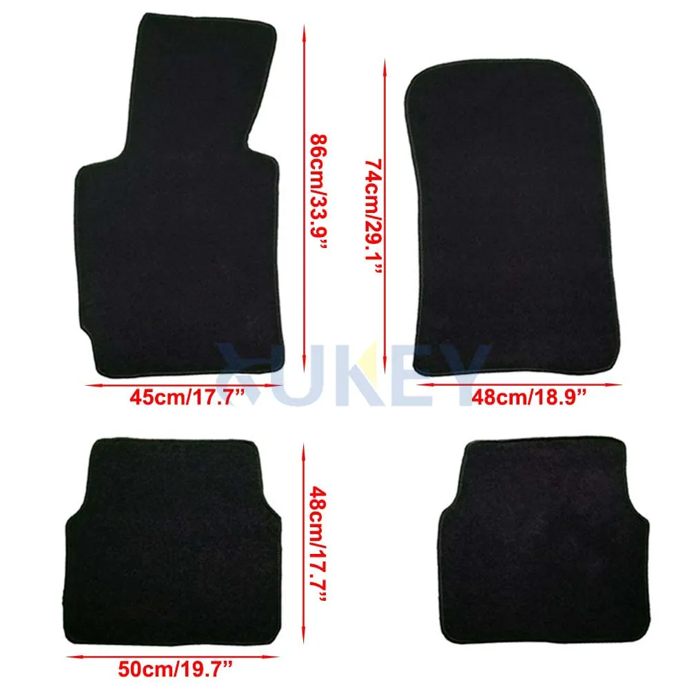 Автомобильные коврики AX 4 шт. для Acura TL UA6 UA7 2004 2008 нейлоновые черные подкладка
