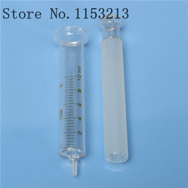 Стеклянные шприцы стеклянный пробоотборник 2 мл лабораторная стеклянная посуда
