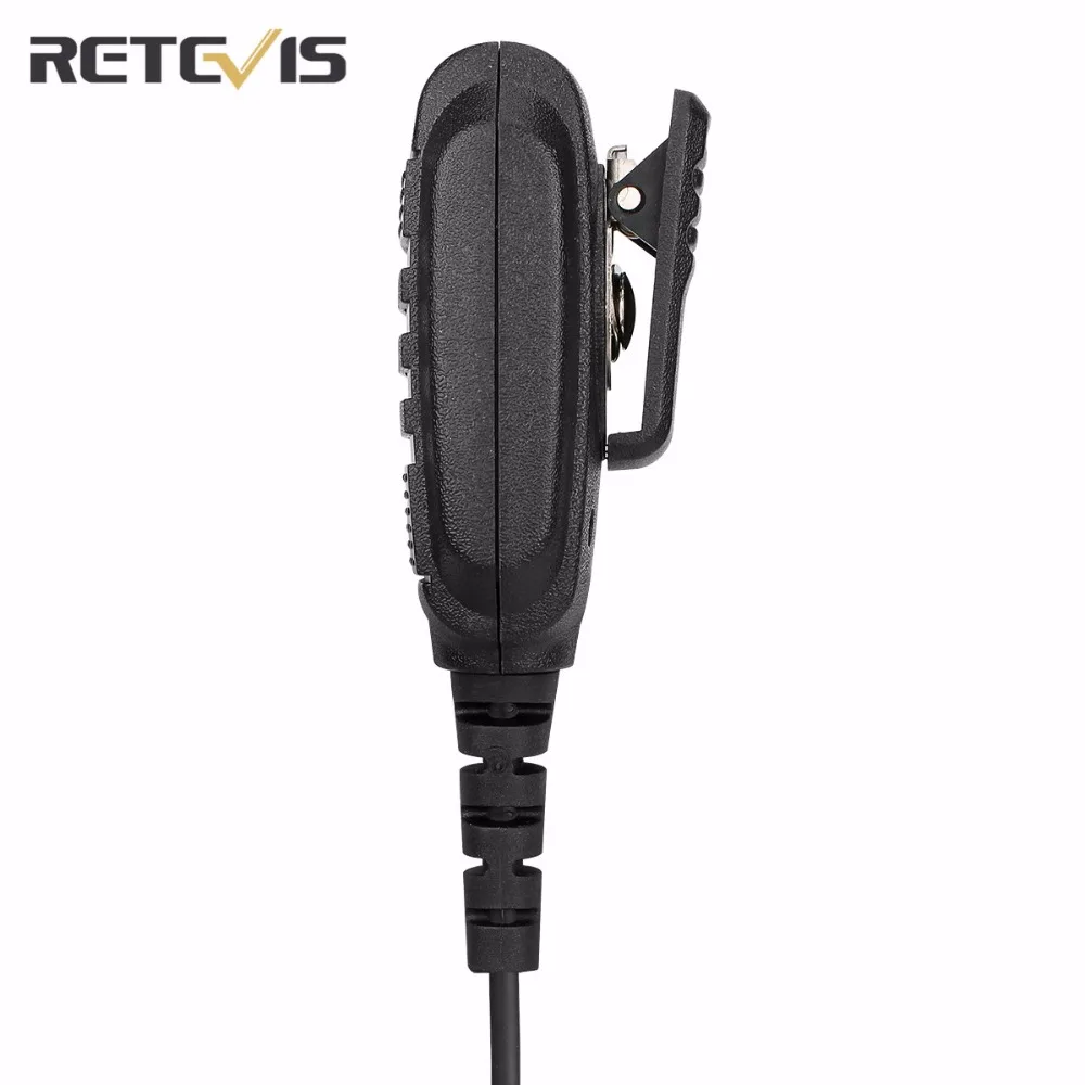 Retevis RS 114 IP54 динамик микрофон 2 PIN для H777 RT21 RT27 Kenwood двухсторонний радио аксессуары
