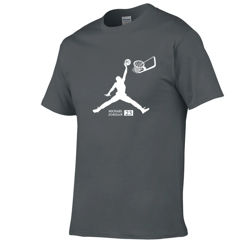 2019 новая брендовая горячая Распродажа Новая футболка Jordan 23 принт Мужская s Swag