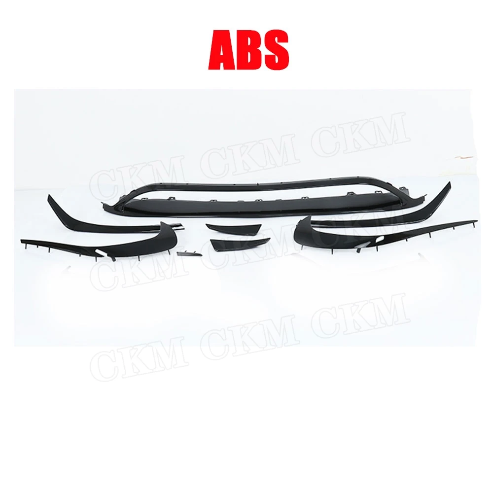 Передний спойлер из углеродного волокна для Benz A Class W176 A200 A250 A45 AMG 2016 UP