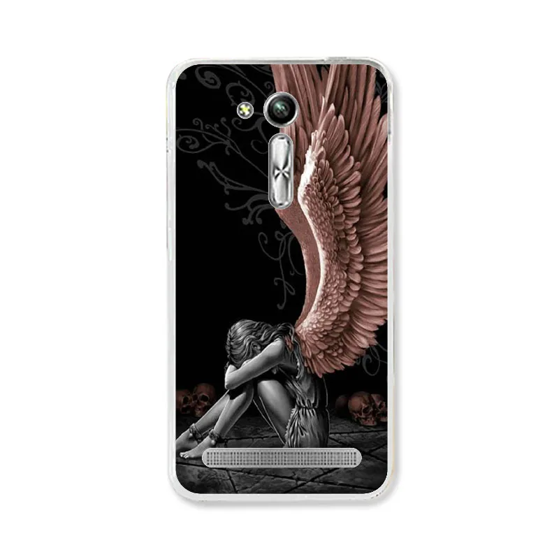TAOYUNXI силиконовый чехол для телефона Asus Zenfone GO 2nd Gen ZB452KG чехол s для ASUS_X014D ZB450KL 4,5 дюймов DIY чехлы с рисунком - Цвет: P090