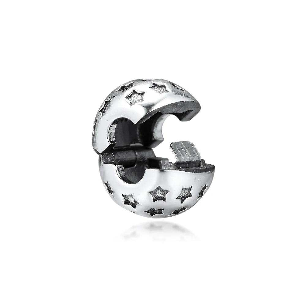 CKK berloque 925 пробы серебряная звезда зажим шармы Бусины Подходит для оригинальных