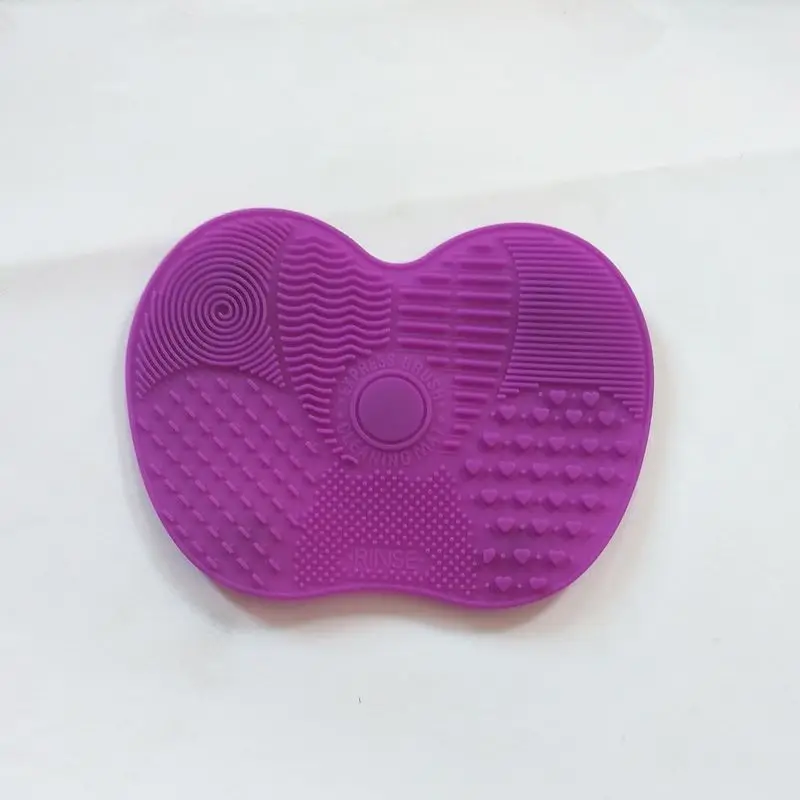 15,5*11,5 см Силиконовые кисти Мат Cleaner Косметика Make Up щетка для мытья Гель чистящих кисти для макияжа Cleaner - Цвет: pink 2