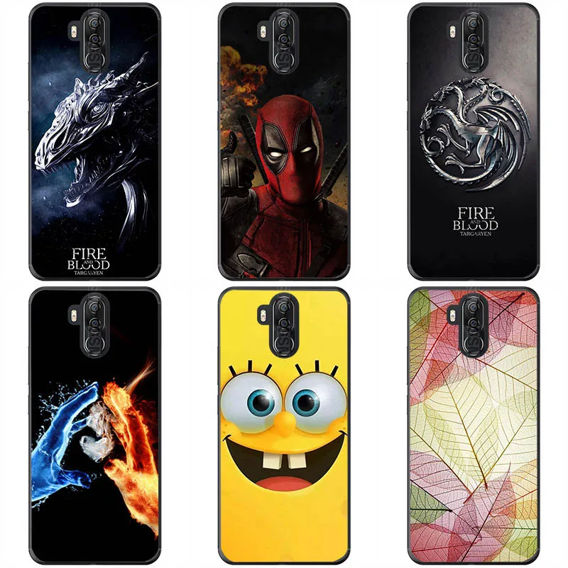 Мягкая силиконовая крышка для Ulefone Мощность 3S силиконовый чехол для телефона для Ulefone Мощность 3s мягкий TPU с рисунком облегающий чехол shell