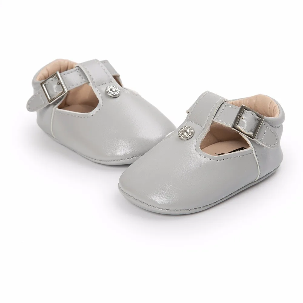 Обувь для маленьких девочек обувь новорожденных из искусственной кожи Мокасины