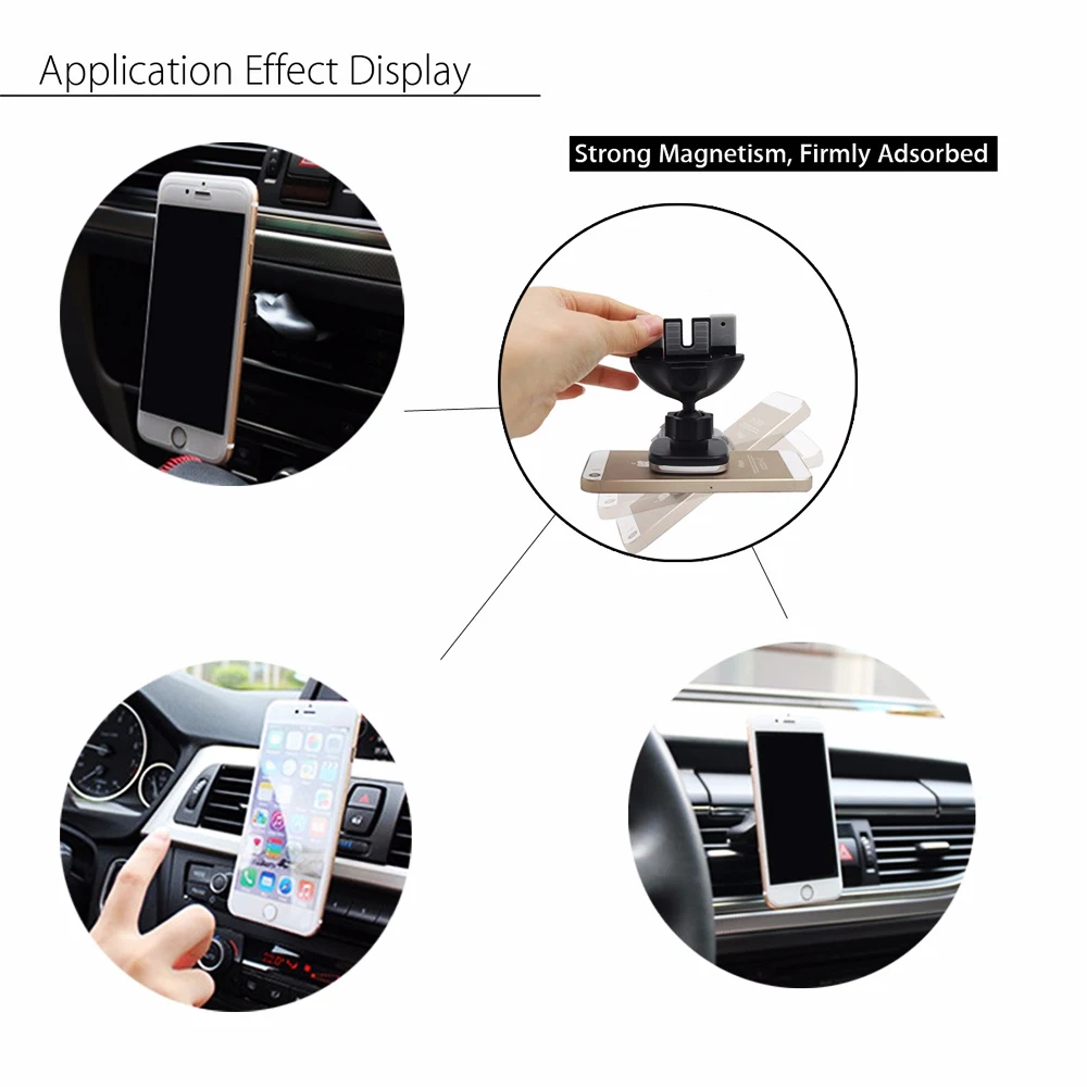 xnyocn magnetic holder car cd slot air vent mount stand cell phone bracket universal adjustable mobile phone holders for xiaomi free global shipping