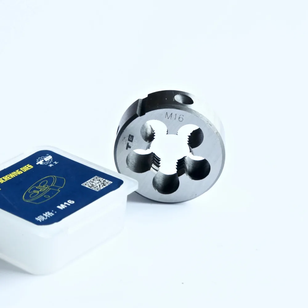 Бесплатная доставка 1 шт. метрический стандартный ручной штамп M16 x 2 0 мм штампы