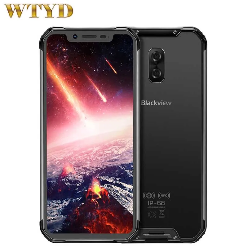 Смартфон Blackview BV9600 Pro IP68 водонепроницаемый мобильный телефон Helio P60 6 ГБ + 128 Гб