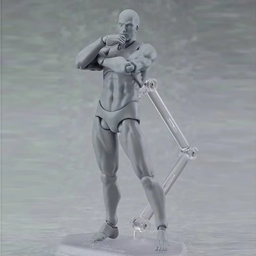 Дизайн, рисунок, фигурки художников, фигурка, модель, статуя человека, скульптура, манекен, Мужской Женский комплект, подарок на год