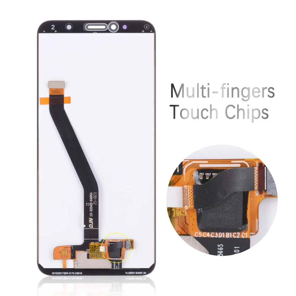 Дисплей для Huawei Y6 2018 Prime atu-l31 LCD в сборе с тачскрином Оригинал 5.7'' черный