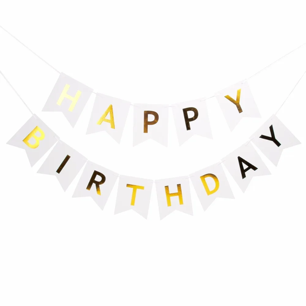 Gold Confetti Baloon 12inch Inflatable Globos Birthday Balloon Pink Happy Banner Party Decoration |