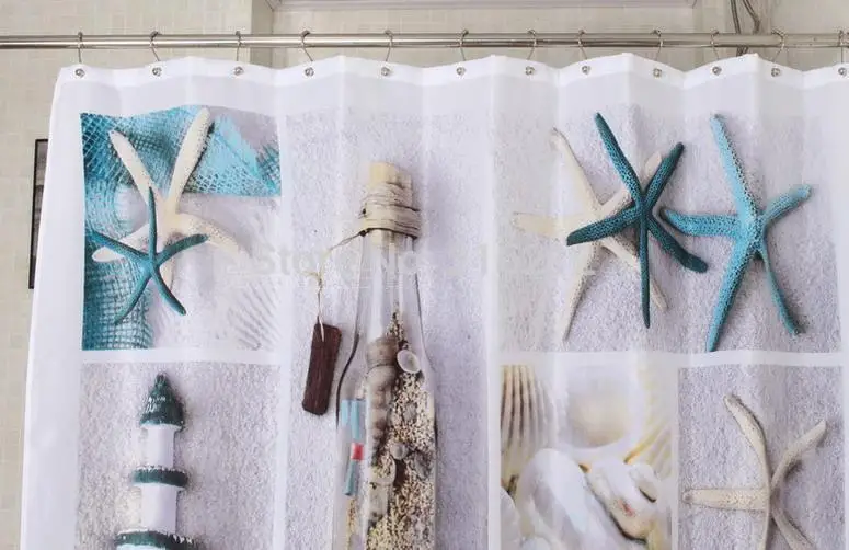 

Polyester terylene sea waterproof shower curtain, thicken curtan, 180 cm * 180 cm