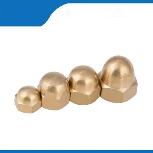 20 шт. шестигранные гайки DIN1587|hex nut m8|brass cap nutacorn |