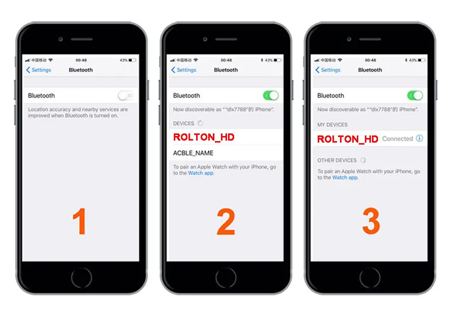 Портативный стерео bluetooth-динамик Rolton E500, s, fm-радио, басовый двухтрековый динамик, TF карта, USB музыкальный плеер, колонка, поддержка Recor
