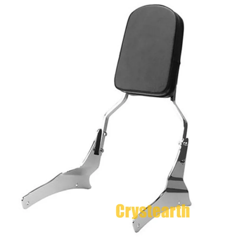 Chrome пламя мотоциклов спинки Сисси Бар площадку для Suzuki Boulevard M50 C50 VZ800 2005-2014 Intruder