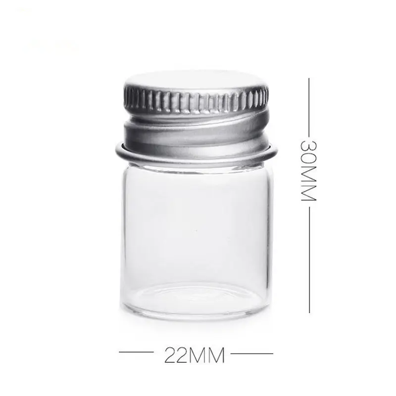 Высокое качество 5 мл стеклянная бутылка с алюминиевой крышкой Косметическая моя
