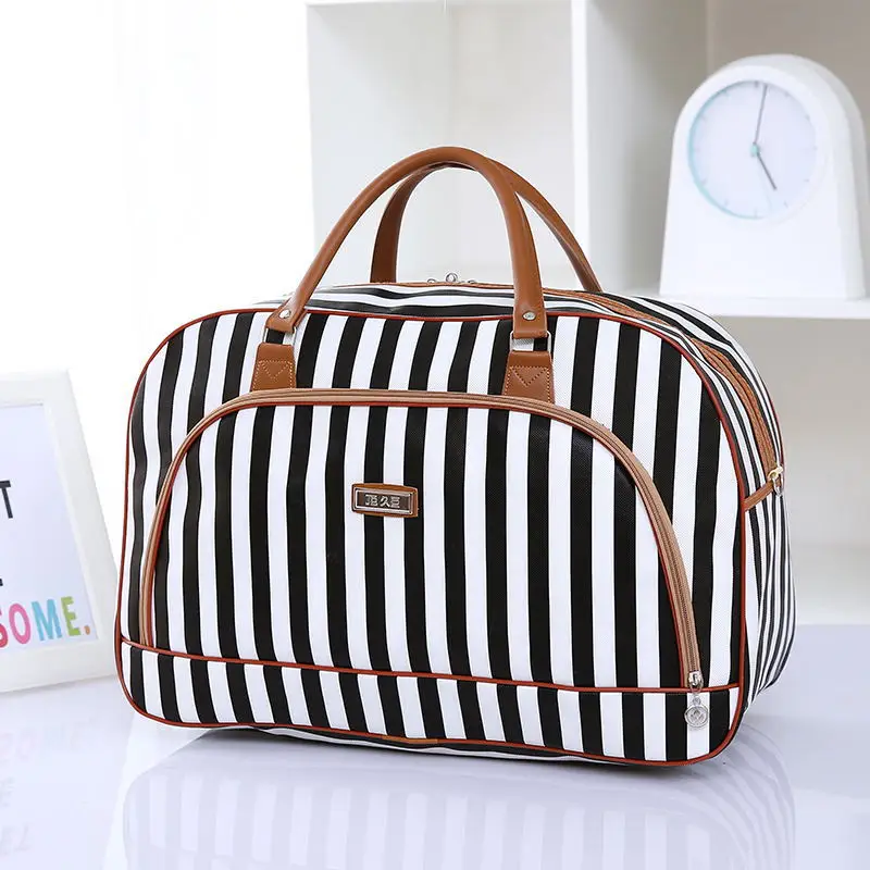 Ретро Европа Печать Путешествия Totes искусственная кожа с Холст Duffle Extra Large Твердые