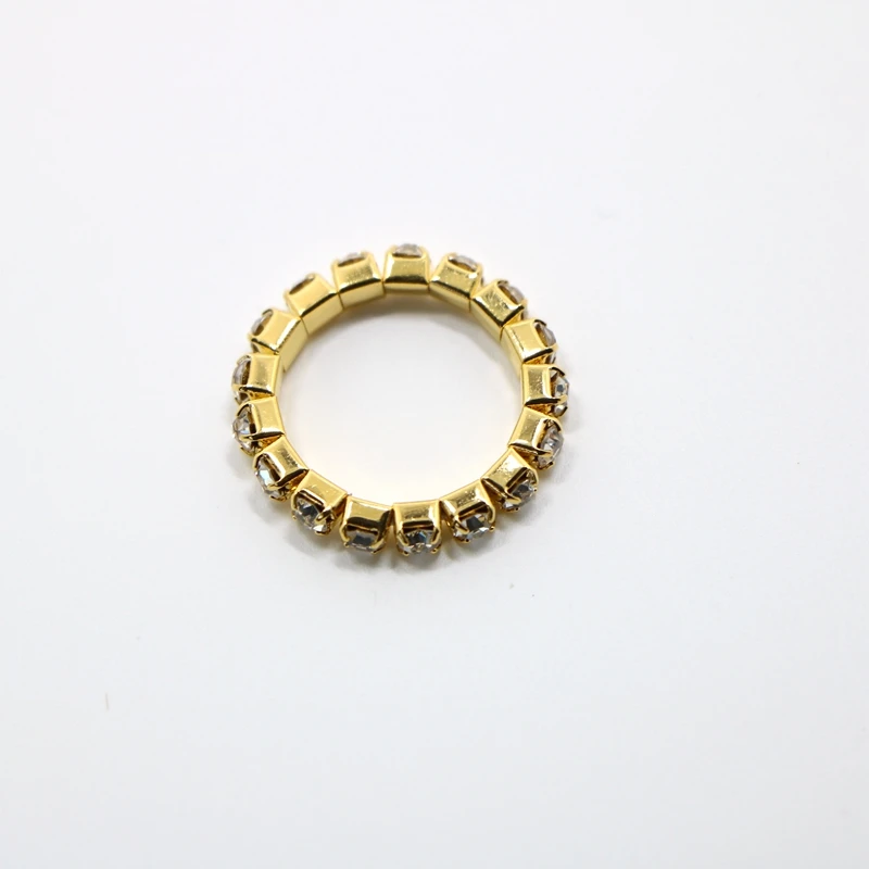 Женские кольца на палец с кристаллами и стразами регулируемые тянущиеся для ног