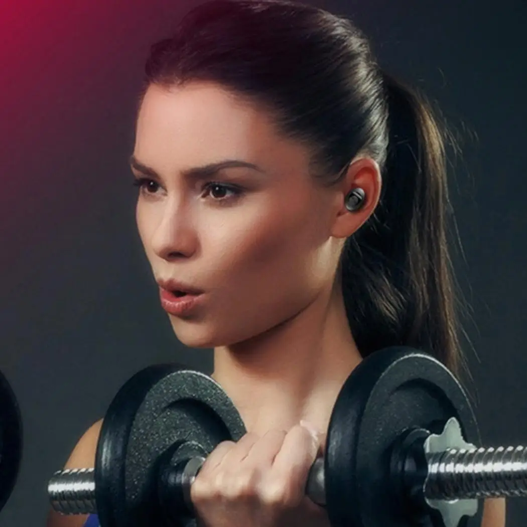 Беспроводные наушники спортивные Bluetooth наушники-вкладыши для iPhone samsung Xiaomi