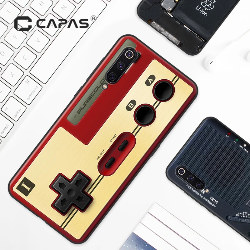 Чехлы для Xiaomi Mi 8 9 милый чехол в стиле ретро с рисунком из ТПУ силиконовый мягкий