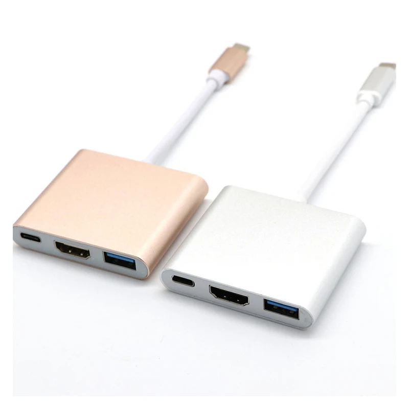 Высокое качество USB 3 1 Тип C к HDMI 0 концентратор многопортовый адаптер донгл док
