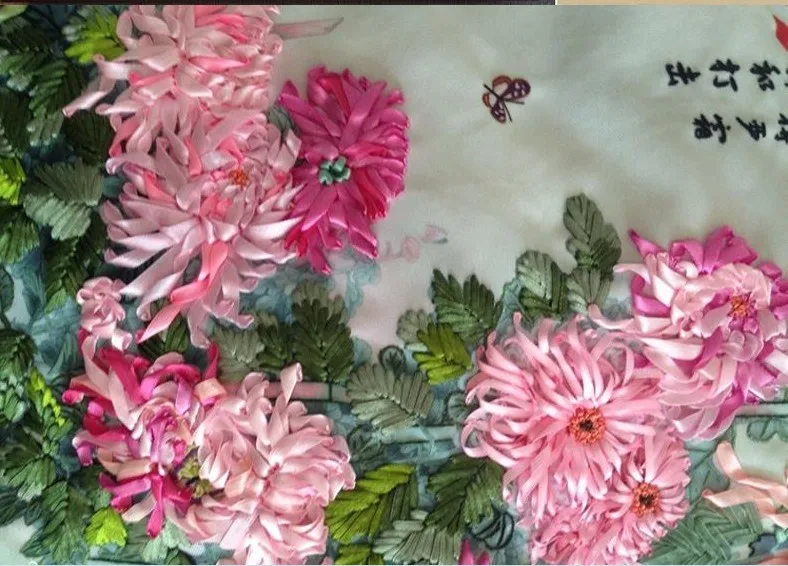 Набор для вышивки бамбуковая Орхидея|ribbon embroidery kits diy|diy embroiderydecorative decorative |
