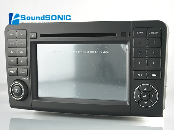 Для Mercedes Benz X164 W164 ml280 ML320 ML350 ml420 ML450 Android 4.4.4 2 DIN Стерео DVD GPS навигатор Аудио +