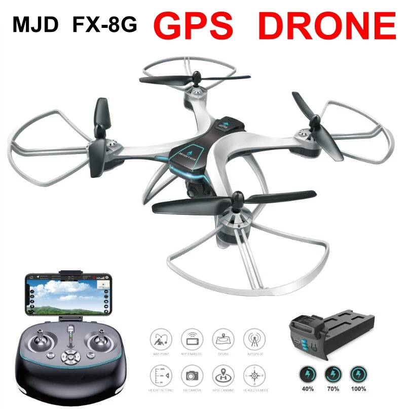 Рекомендуем MJD игрушки 8 г gps RC Дрон Квадрокоптер самолет с 1080 P FPV HD камера VS s20w s30w