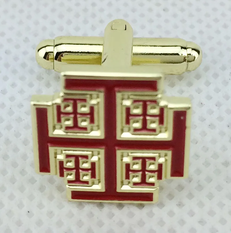 Запонки для мужчин и женщин квадратные золотые запонки с гравировкой под золото