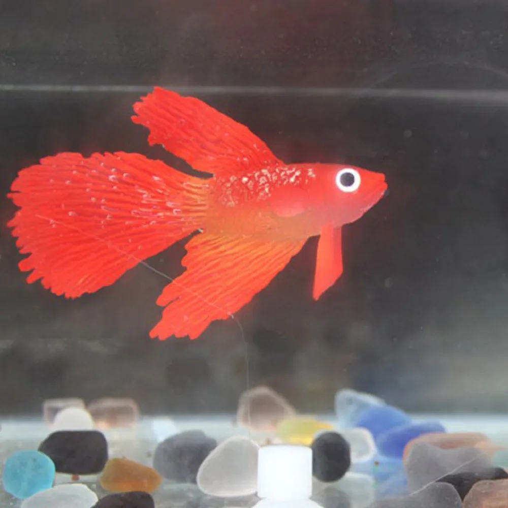 Светящийся эффект искусственный лев рыба аквариум украшение для аквариума