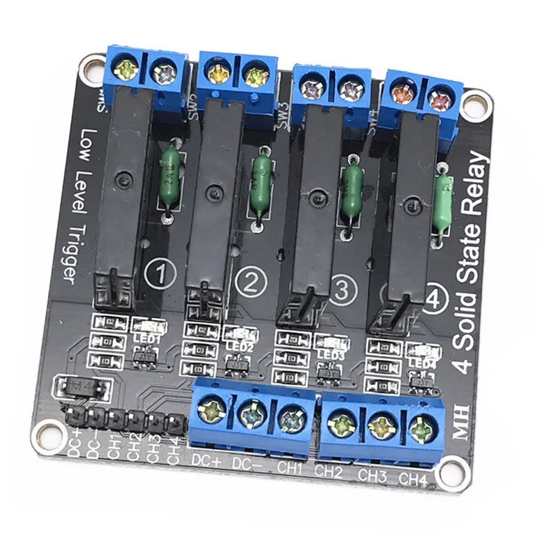 5 в 1/2/4/8 канал OMRON реле SSR G3MB 202P твердотельные модуль для Arduino Новый LB88|Соединители| |