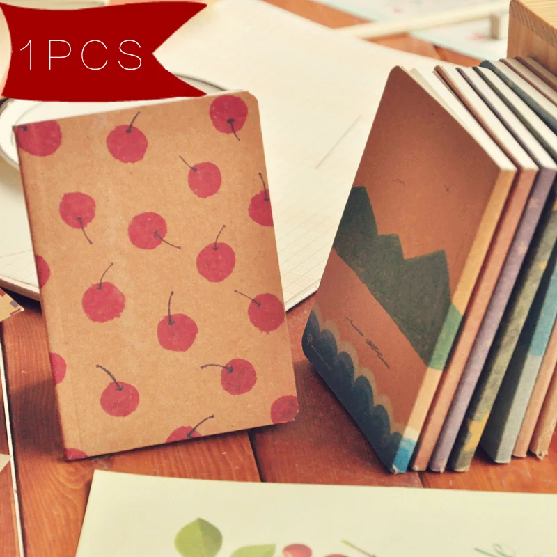 

2017 New Arrival Travelers Sketchbook Pads Vintage Kawaii Fresh Notebook Blank Pages Notepad Mini Daily Memo Planner Stationery