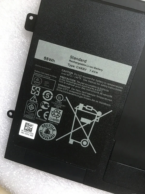 Оригинальный аккумулятор SupStone C4K9V Y9N00 PKH18 3H76R для ноутбука Dell XPS 13 L321X L322X 12 L221X 9Q33 9333