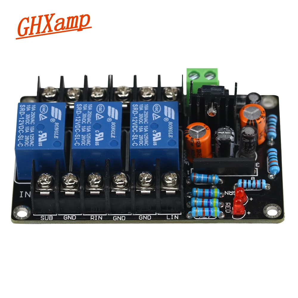 Ghxamp UPC1237 2 1 Защитная плата для сабвуфера канала высокая мощность задержка