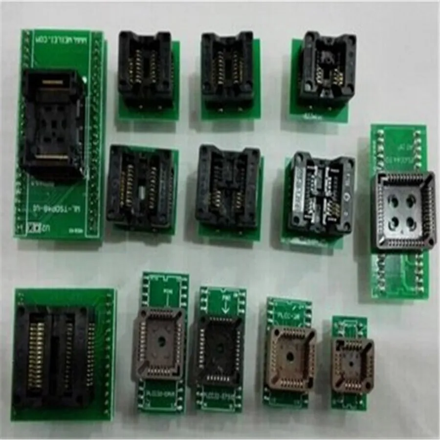 Новый 13 шт. адаптер для Superpro Xeltek 610P USB ECU программист блок |